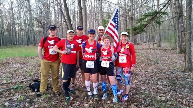 Team Red White & Blue ready to take on 50 miles at Rock The Ridge, May 2, 2015